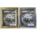 SQUARE P/FOTO SILVER/GOLD CM.15X20 (6pz)